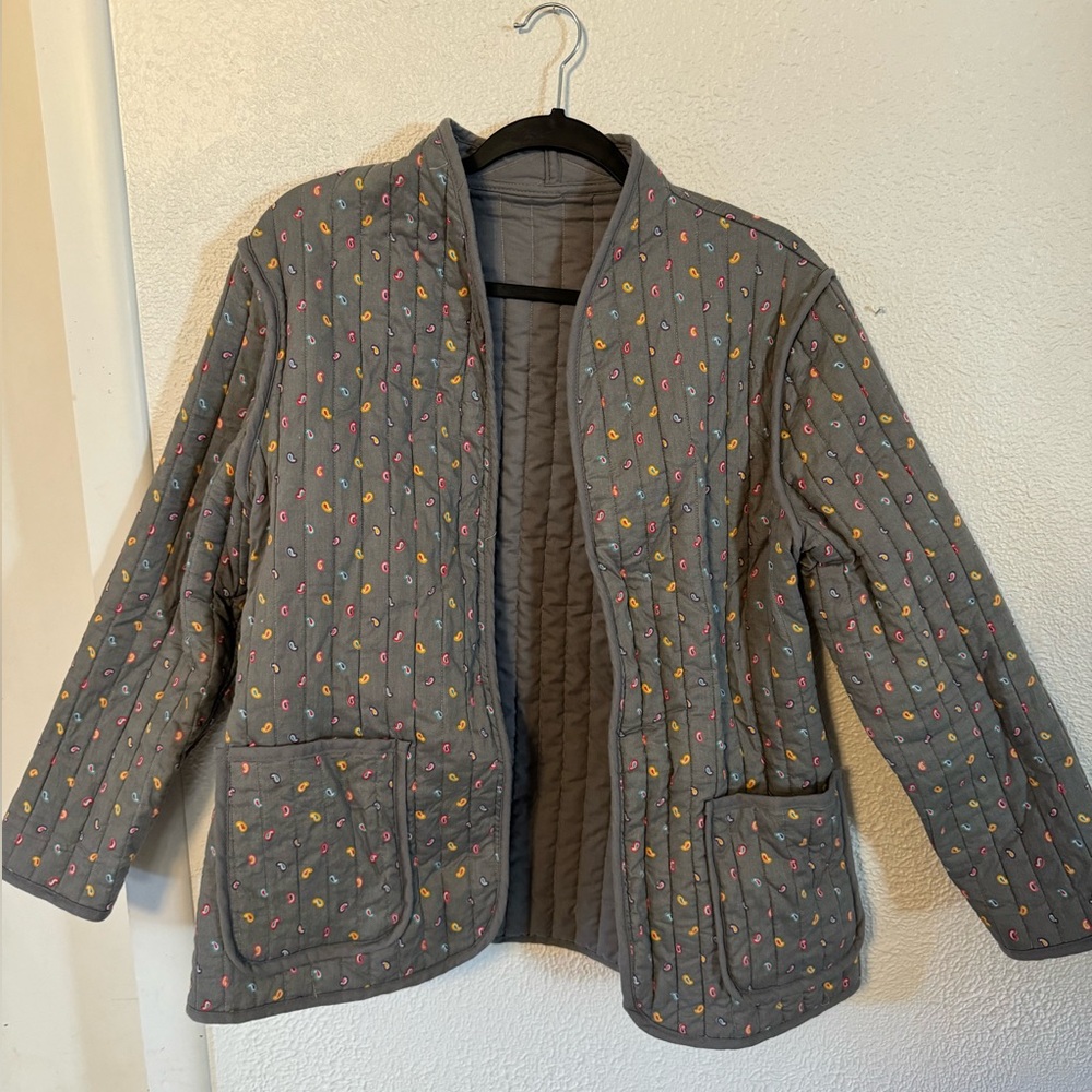 Homemade quilted jacket fits a Large/XL